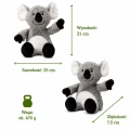 Koala Welliebellies 30 cm – wymiary i waga termoforka