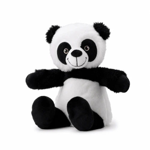 Czarno-biała panda dużą Welliebellies 30 cm – suchy termofor z ziołami i przytulanka