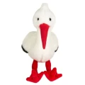 Bocian 23 cm stojący maskotka premium - Hermann Teddy Collection