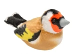 Szczygieł maskotka ptak z głosem 14 cm - Wild Republic